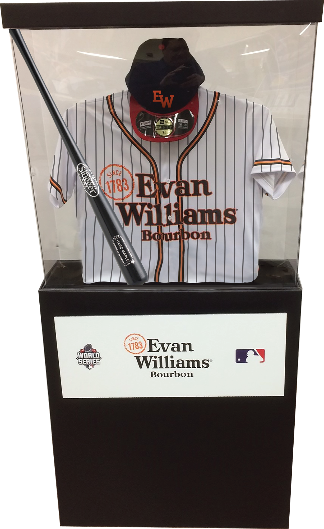 <h4>Evan Williams MLB World Series Floor Stand</h4>