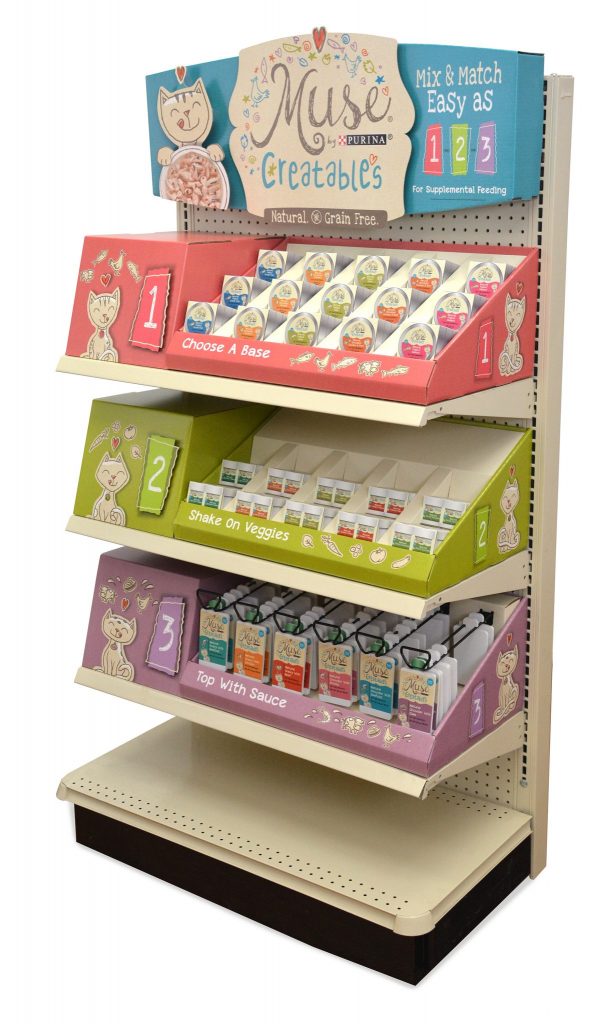 <h4>Bronze: Nestle Purina Muse Creatable End Cap</h4>