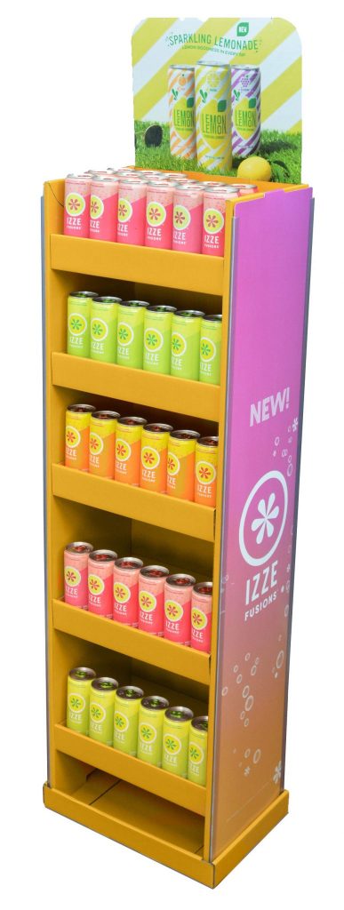 <h4>IZZE Hutch Display</h4>