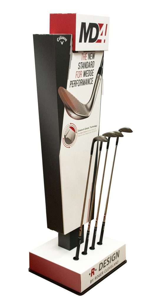 <h4>Callaway® MD4 Wedge Display</h4>