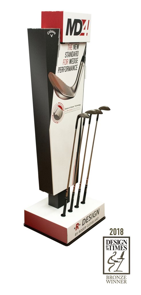 <h4>BRONZE: Callaway® MD4 Wedge Display</h4>