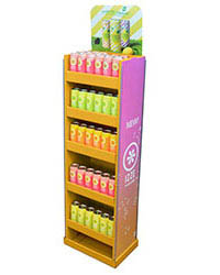 multi-tiered beverage display