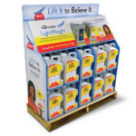 cat litter interactive pallet display