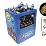 award winning pepsi dump bin display