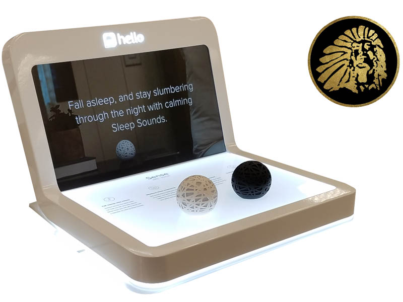 Award winning Hello Sense interactive display