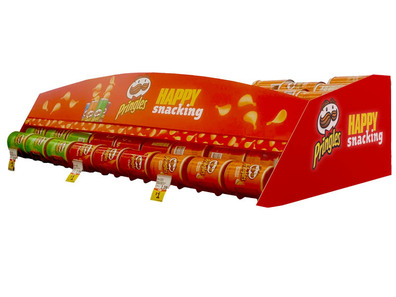 Pringles feeder inline display