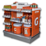 gatorade floor display