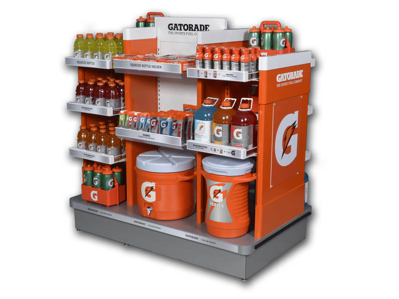 gatorade floor display