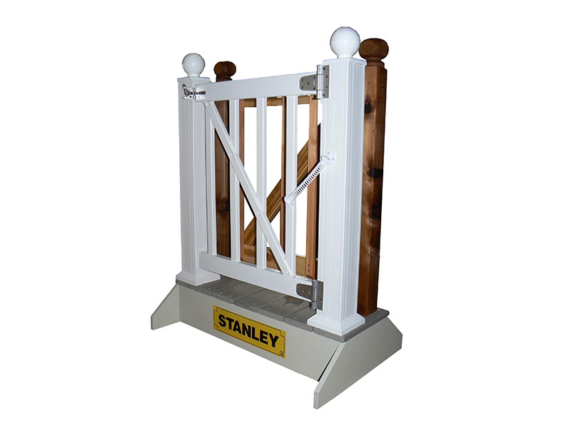 Stanley wood gate display
