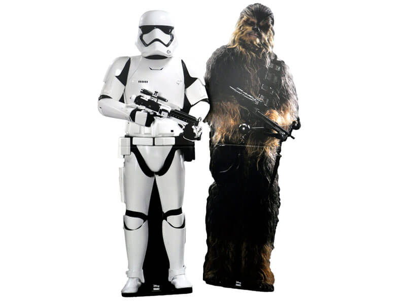 Star Wars custom human size standee