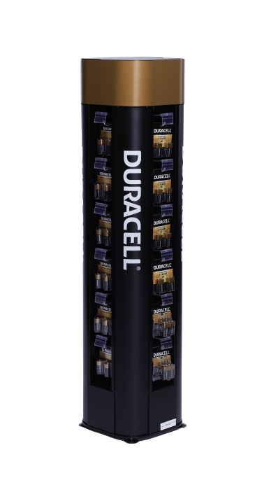 <h4>Duracell Walgreen's Skinny Tower Display</h4>