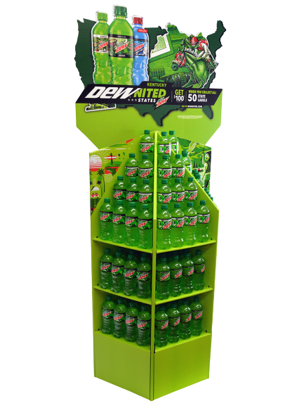 Mountain Dew Display