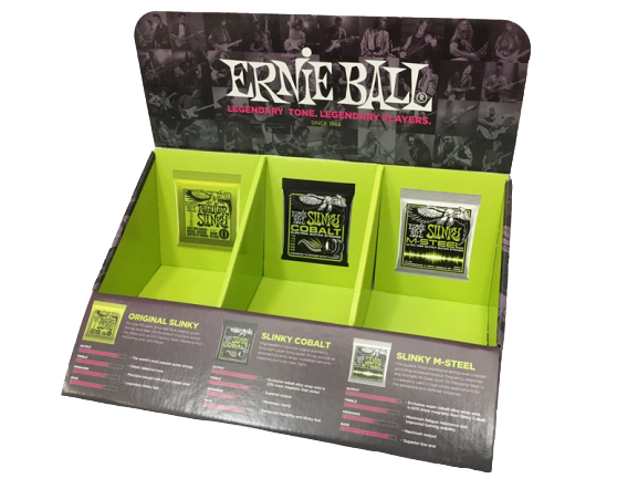 Ernie ball counter display