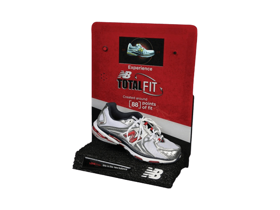 New Balance Shoe Display