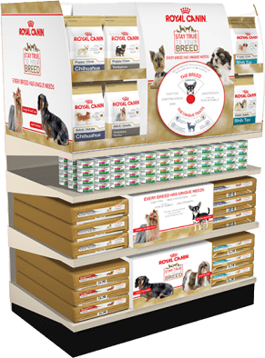 Royal Canin Product Display