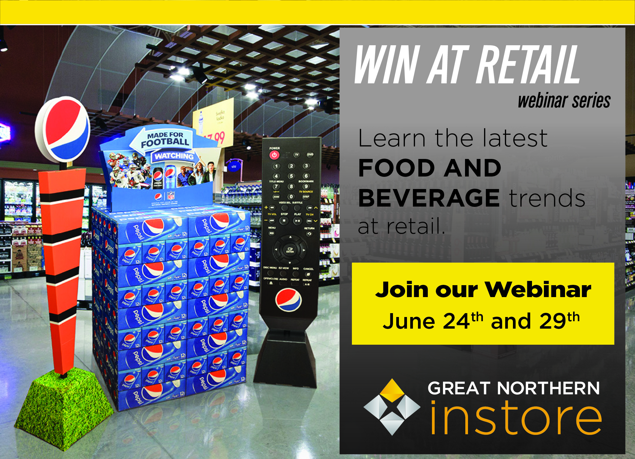 Win at Retail Food and Beverage Webinar Information
