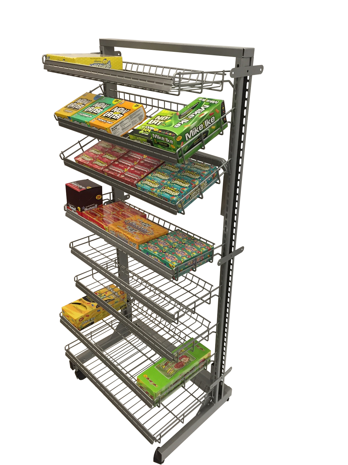 wire rack candy display