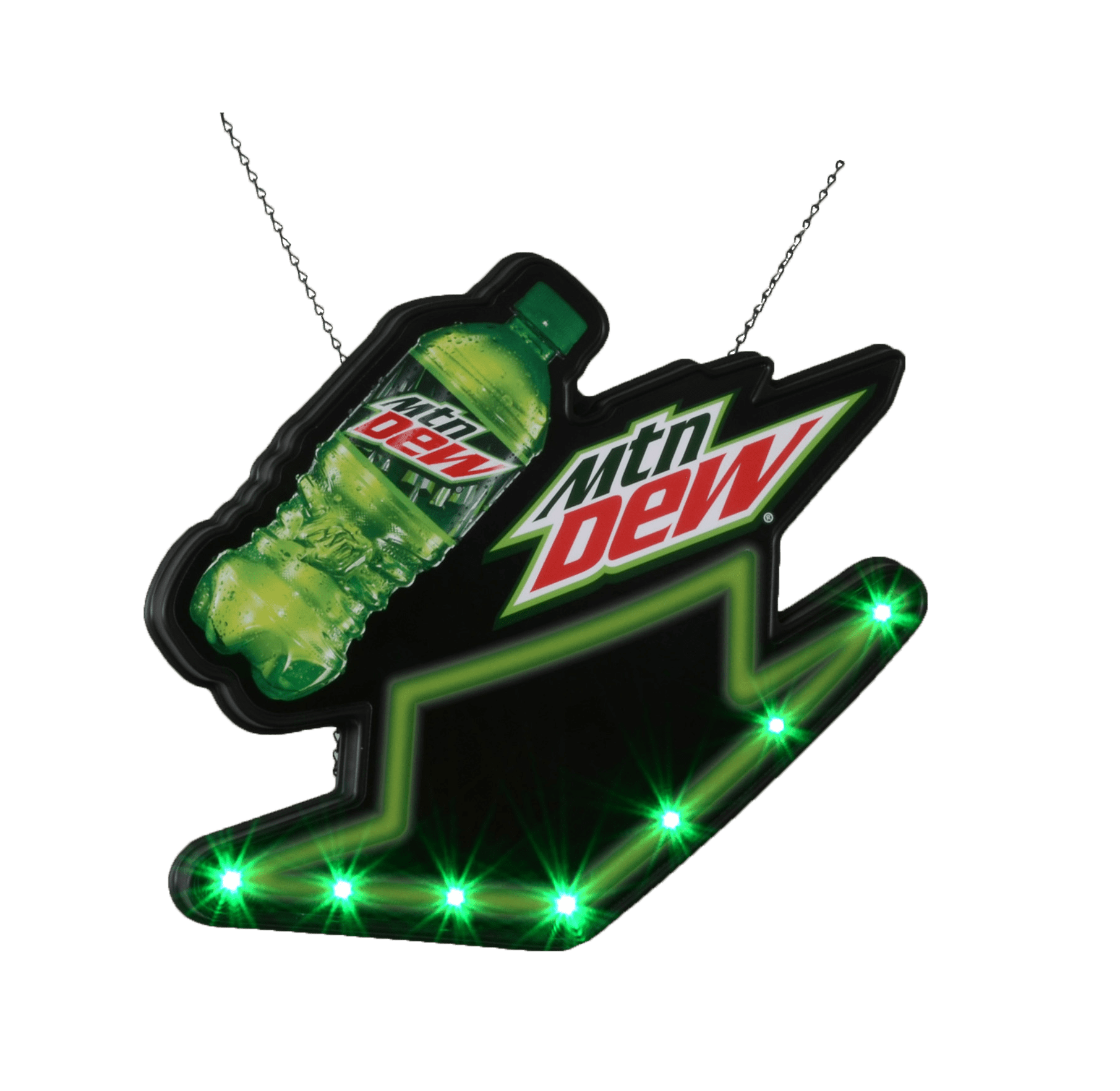 Mtn Dew retail sign