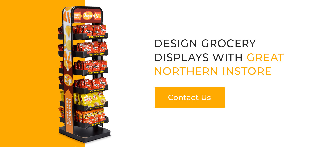 design grocery displays with Instore today