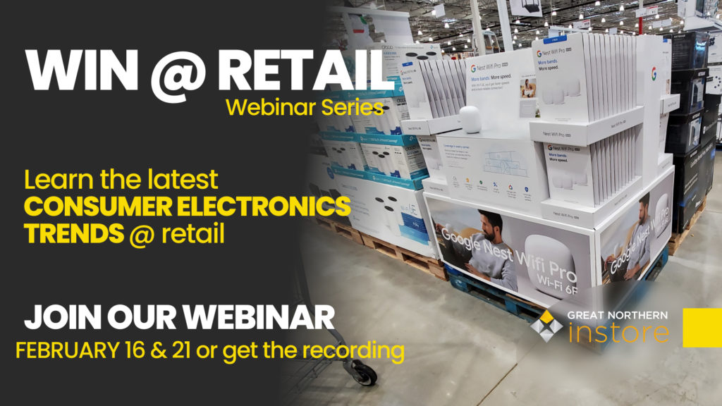<h4>Consumer Electronics Trends at Retail</hr>