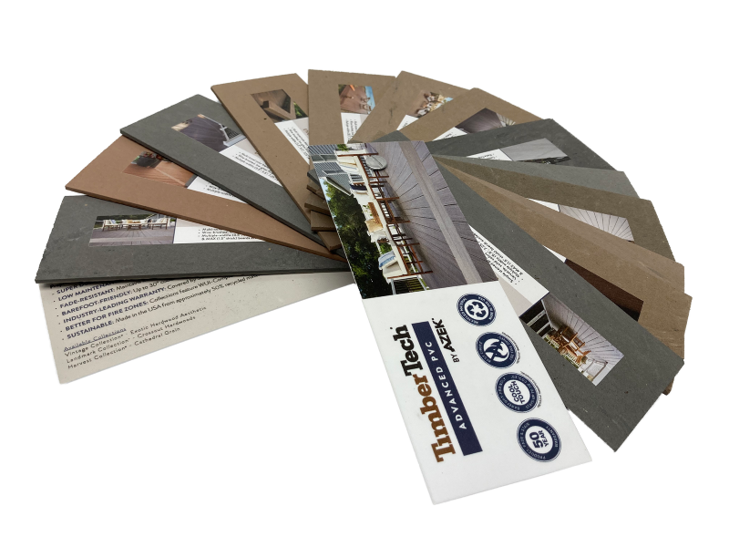 TimberTech decking materials fan deck