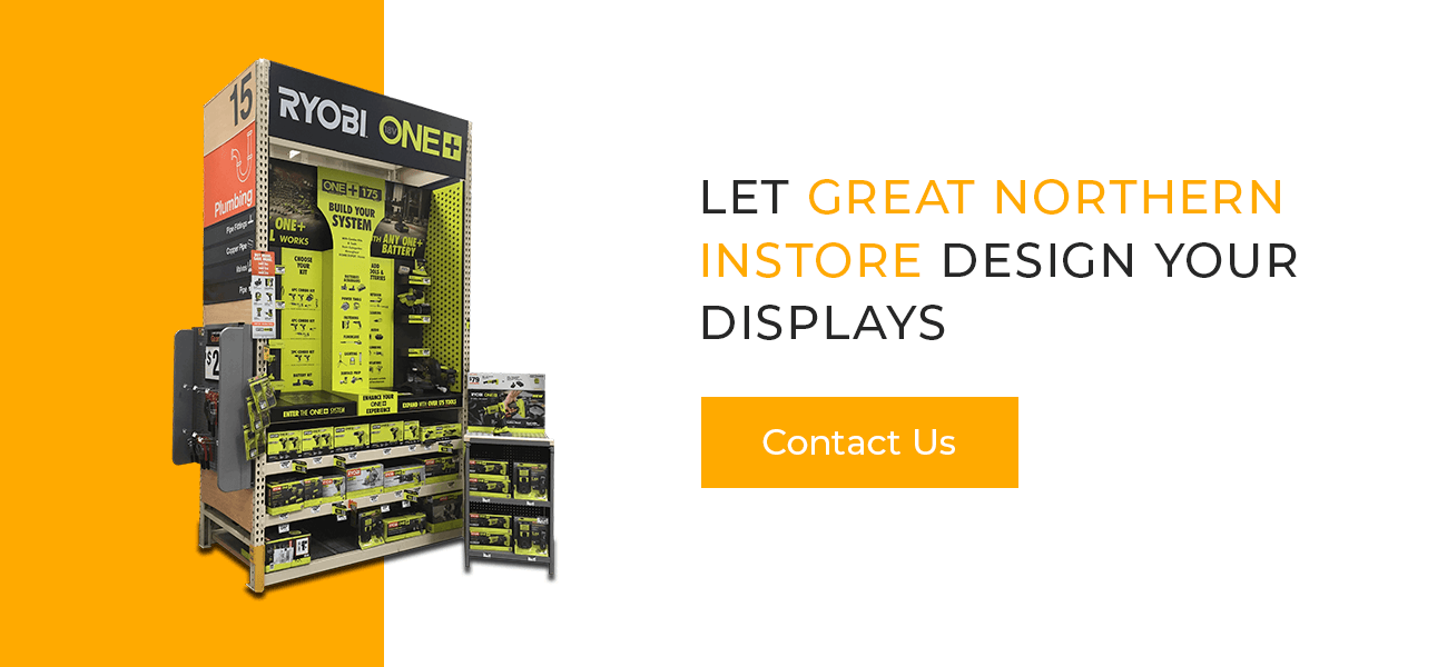Let Great Northern Instore design your displays