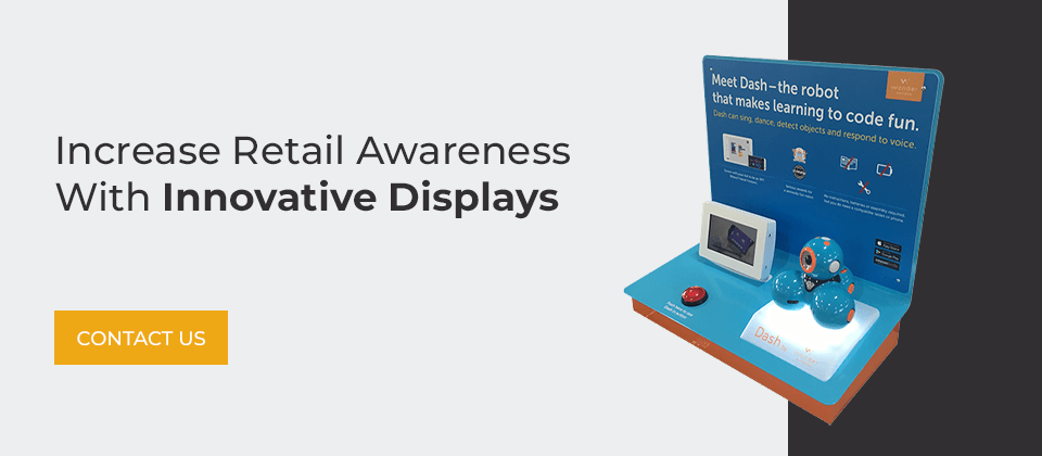 Increase retail media with innovative displays