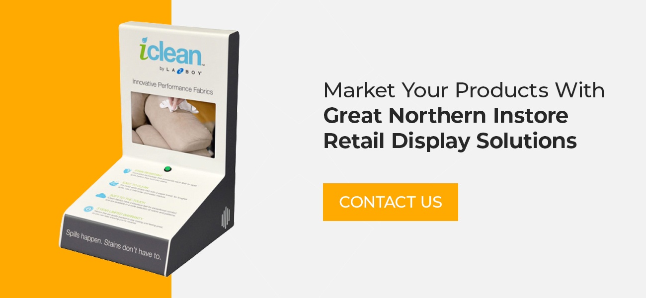 Market your product with Great Northern Instore