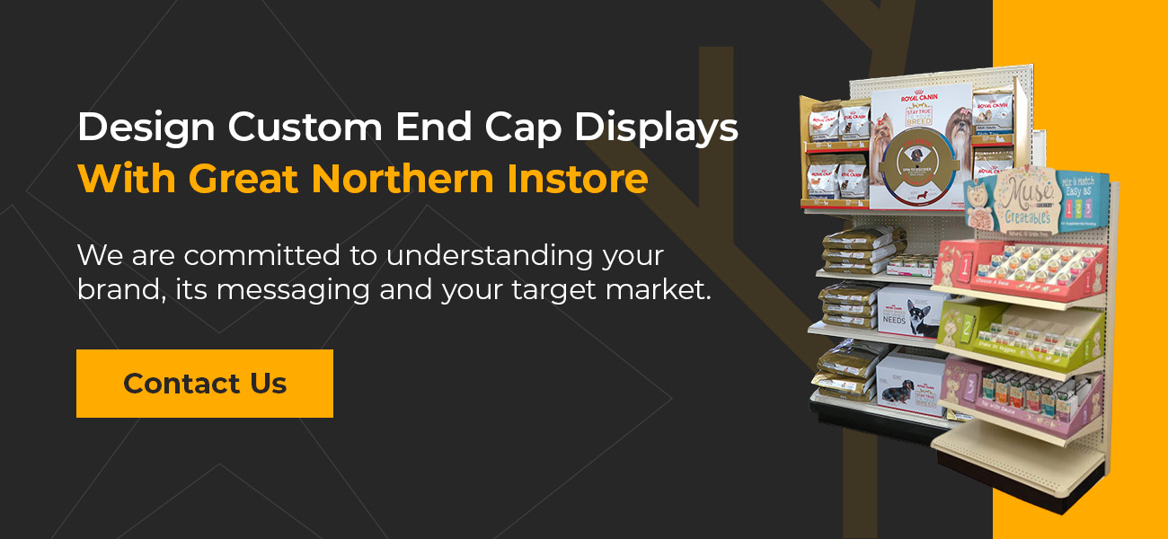 design custom end cap displays 